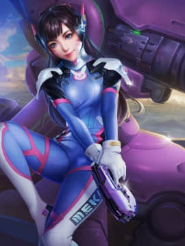 [Overwatch] D.VA 驾驶服合集_2694840