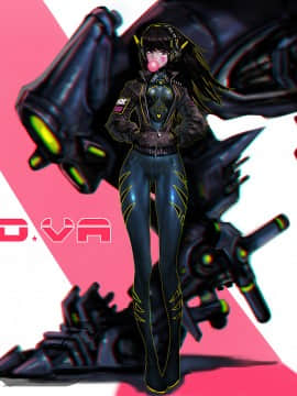 [Overwatch] D.VA 驾驶服合集_2401735