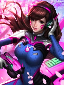 [Overwatch] D.VA 驾驶服合集_2743044