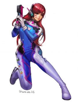 [Overwatch] D.VA 驾驶服合集_2422823