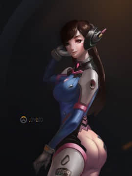 [Overwatch] D.VA 驾驶服合集_2374333