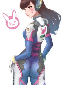 [Overwatch] D.VA 驾驶服合集_3099480