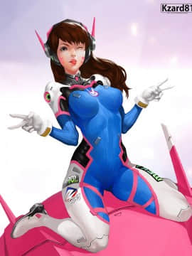 [Overwatch] D.VA 驾驶服合集_3165685