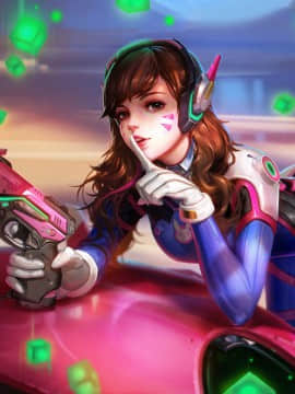 [Overwatch] D.VA 驾驶服合集_2372356