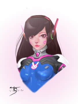 [Overwatch] D.VA 驾驶服合集_2812864