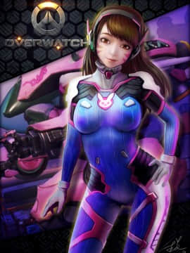 [Overwatch] D.VA 驾驶服合集_2515498