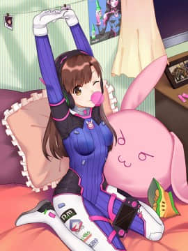 [Overwatch] D.VA 驾驶服合集_2560183