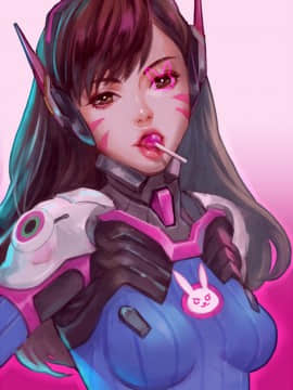 [Overwatch] D.VA 驾驶服合集_2420465