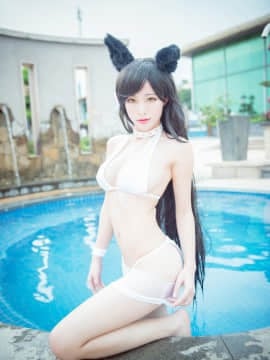 [清水由乃] Azur Lane Atago Swim suit