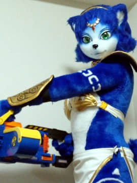 [Ayano Harumaki]  Krystal from Star Fox_0071_Ayano_Cosplay_Update_Cosplay.Ayano.AssaultPreview.NerfOriginal