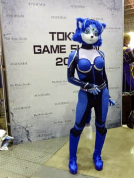 [Ayano Harumaki]  Krystal from Star Fox_0151_Ayano_Photos_from_the_Tokyo_Game_Show_Cosplay.Ayano.TGS2015.17