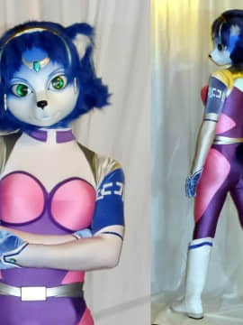 [Ayano Harumaki]  Krystal from Star Fox_0946_AyanoCommandSuit.FirstShots