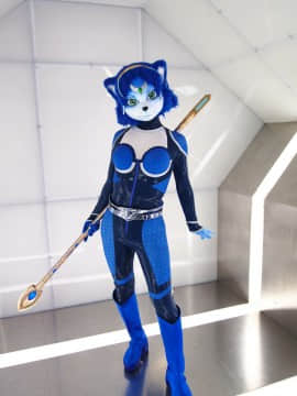 [Ayano Harumaki]  Krystal from Star Fox_0686_Ayano_Twitter_ayano_harumaki_928927801503182848_20171110_211021_img1