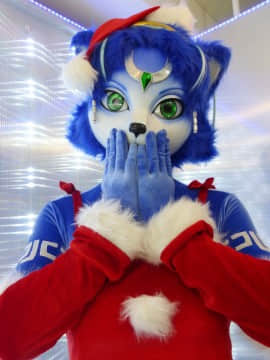 [Ayano Harumaki]  Krystal from Star Fox_0178_Ayano_Sends_Krystmas_Photos_Cosplay.Ayano.MerryKrystmas2016.24