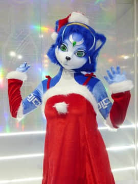 [Ayano Harumaki]  Krystal from Star Fox_0175_Ayano_Sends_Krystmas_Photos_Cosplay.Ayano.MerryKrystmas2016.21