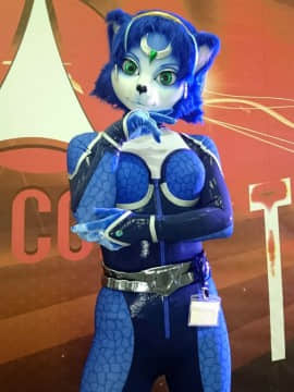 [Ayano Harumaki]  Krystal from Star Fox_0119_Ayano_Photos_from_Tokyo_Comic_Con_Cosplay.Ayano.TokyoComicCon2016.02