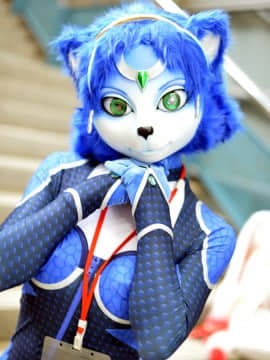 [Ayano Harumaki]  Krystal from Star Fox_0009_Ayano_Appears_at_Wonder_Festival_Cosplay.Ayano.WonderFestival2015.08