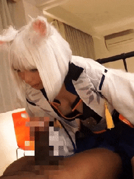 [AKB-059] Japanese Cosplayer on Blacks Gifs_18：554544908