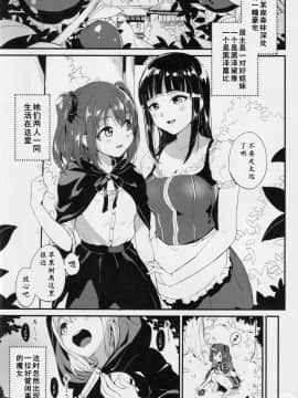 [黄记汉化组] (C93) [macdoll (士嬢マコ(・c_・ ))] ルビィちゃんに生えるおはなし | 露比长出一根姬姬的小故事 (ラブライブ! サンシャイン!!)_02