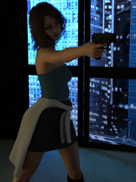 [WyllScarlett] Whoops... Wrong Client + Resident Evil's Jill Valentine_B006