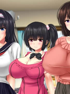 (同人CG集) [ナカノブリッツ] 巨乳すぎる母娘に巨チンでドスケベ孕ませ母娘丼_360_cg016