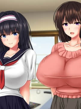 (同人CG集) [ナカノブリッツ] 巨乳すぎる母娘に巨チンでドスケベ孕ませ母娘丼_023_022