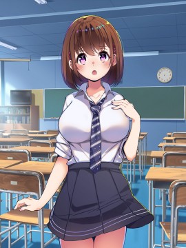 [やればできる娘。] 巨乳の柳田さんにオネガイするとヤれるらしい?_287_060