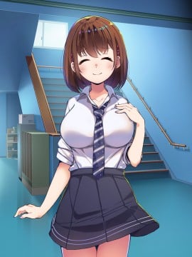 [やればできる娘。] 巨乳の柳田さんにオネガイするとヤれるらしい?_244_017