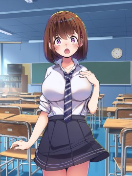 [やればできる娘。] 巨乳の柳田さんにオネガイするとヤれるらしい?_283_056