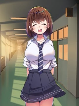 [やればできる娘。] 巨乳の柳田さんにオネガイするとヤれるらしい?_434_207