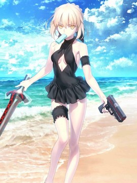 Artoria Pendragon (Saber-Face) 合集_116：SummerAlter_Stage_1