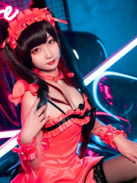 [Chunmomooo 蠢沫沫] Date A Live - Tokisaki Kurumi_Chunmomo_Date A Live_Tokisaki Kurumi (Cat Girl Lingerie ver.)_004