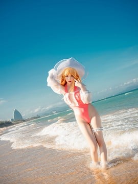 [星之迟迟] Richelieu Swimsuit_HSL06087