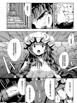 [不可视汉化] (例大祭11) [YuKi-IRo (ゆきうさぎ。)] 魔女っ娘パチュリーたん濁 (東方Project)_04