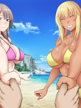 [三血中吐 (アーセナル)] JKグラドルと無人島で生パコ!2_616_386