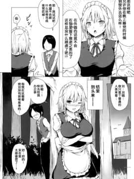 (C95) [てこめんち (てち)] 見せて、ヌかせて!咲夜さん (東方Project) [中国翻訳]_05