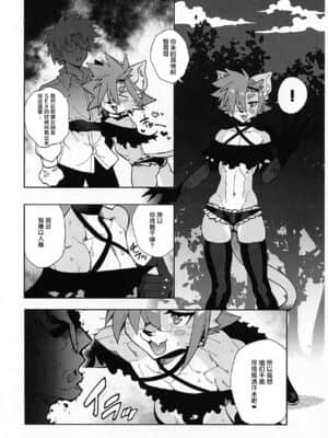 [悬赏大厅众筹汉化] (関西けもケット6) [迷い猫 (よろず)] ケモッ男の娘ラヴァーズ_27