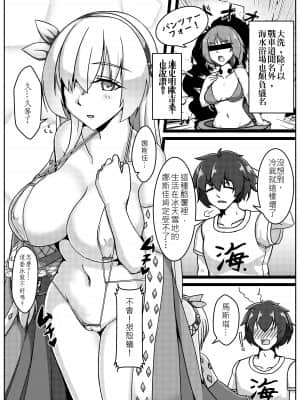 (FF32) [少搬三箱繪師勞動陣線 (RarityUSSR)] 你老婆冰冰涼涼蒸蚌 (Fate/Grand Order) [中文]_004