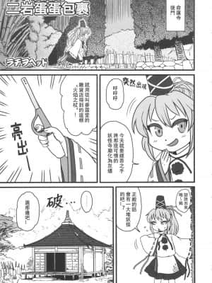 [Beiqv个人汉化] (例大祭9) [革命政府広報室 (ラヂヲヘッド, 雨山電信, Chin, るぅる, くろり)] 佐渡の股間の二ッ岩 | 佐渡的股間的二岩 (東方Project)_04