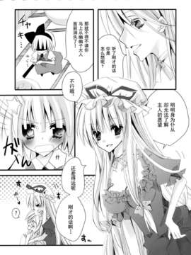 [伞尖绅士汉化组] (C76) [ポニテケ族 (羽霜ユキ)] 魔女の美しい友情の話ー妖夢の八雲紫駆除日記ー (東方Project)_19