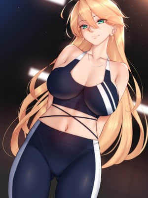 [Genkung] Artoria+Pilates [UNCENSORED] (Fate╱Grand Order)_226_Day_1_No_Bubble_Not_Hidden_1