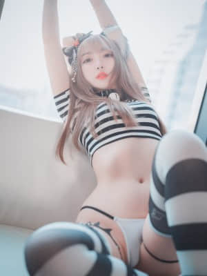 [DJAWA] Hanari - Catgirl in Stripes_DJAWA_00014