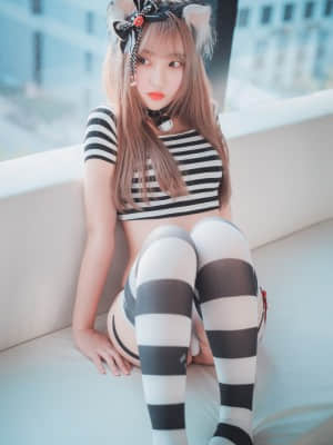 [DJAWA] Hanari - Catgirl in Stripes_DJAWA_00016