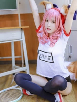 桜桃喵 : 玉藻前体操服_25__25