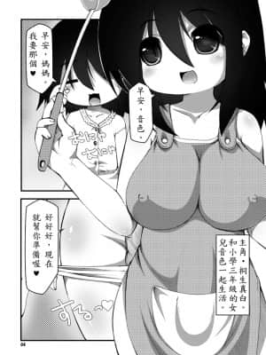 [殭屍漢化] (C80) [はくじら海猫団 (しむー)] ふたなり母娘相姦_03