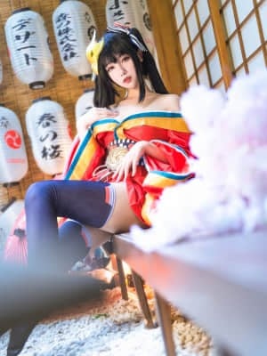 Momoko葵葵-真爱 大凤和服_016