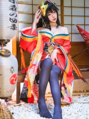 Momoko葵葵-真爱 大凤和服_019