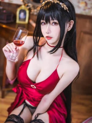 Momoko葵葵-大凤礼服_013