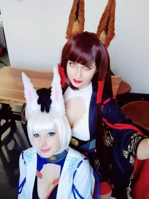 Mikomi Hokina & Gumiho Cosplay - Kaga X Akagi_082_20190223_121634