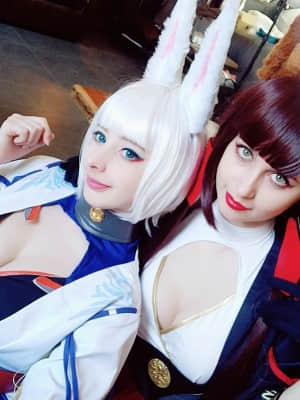 Mikomi Hokina & Gumiho Cosplay - Kaga X Akagi_102_20190223_121925